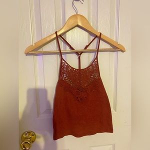 Ruby Red Crop Top!